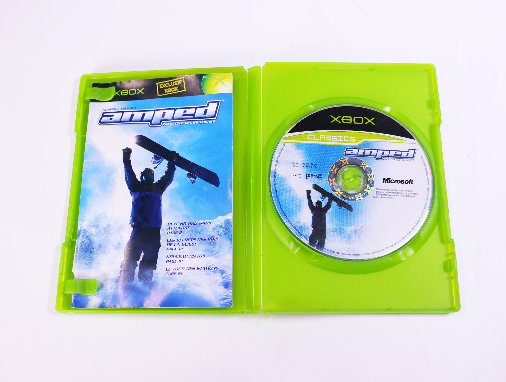 Xbox Classic - Amped: Freestyle Snowboarding - productfoto 3