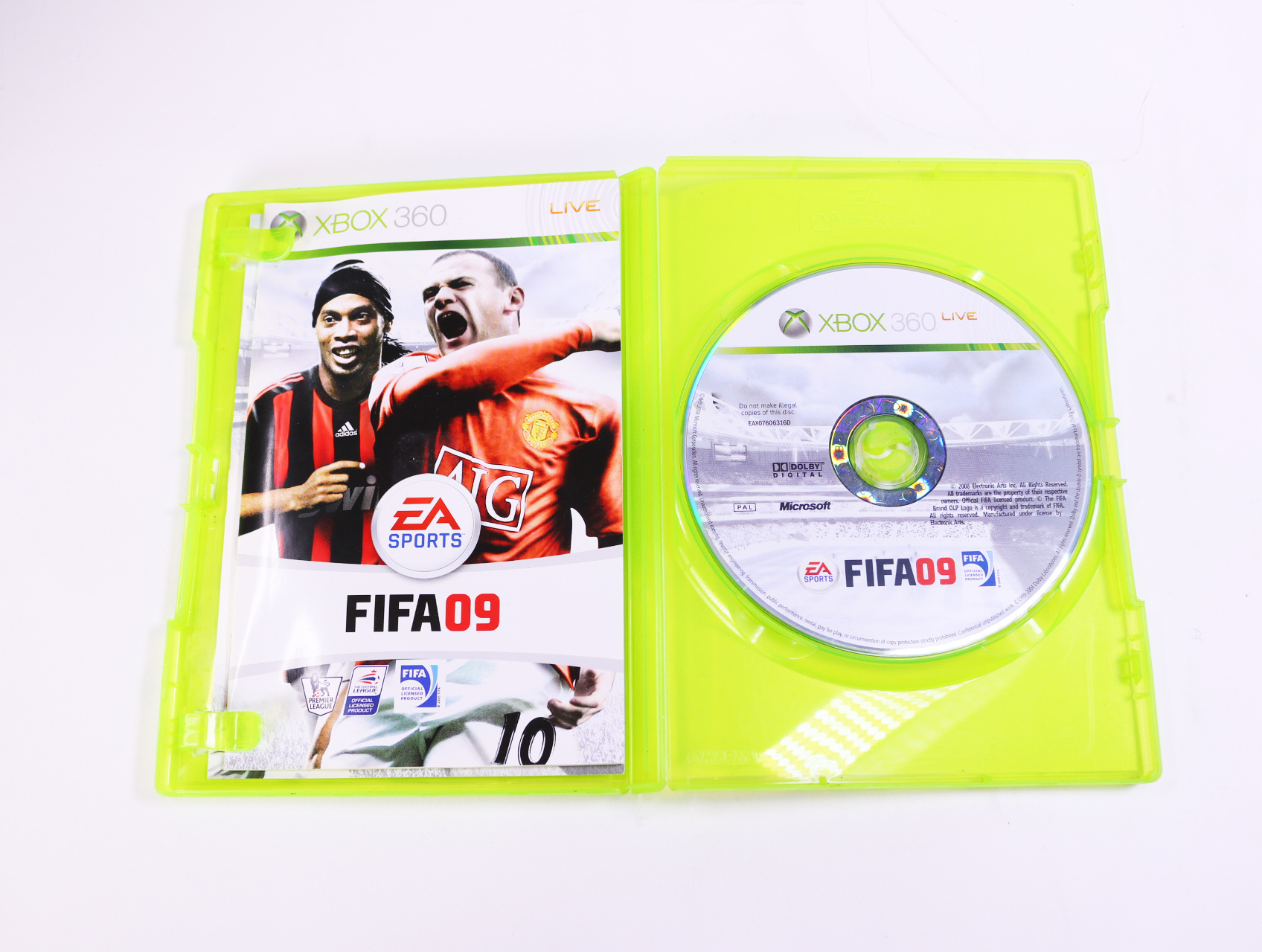 Xbox 360 - FIFA 09 - productfoto 3