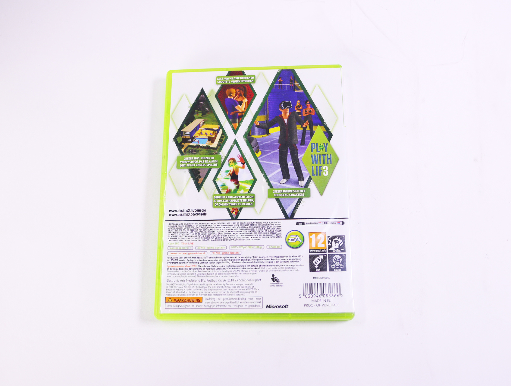 Xbox 360 - The Sims 3 - productfoto 2