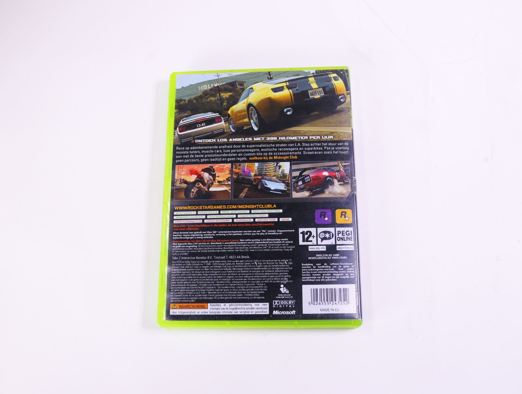 Xbox 360 - Midnight Club: Los Angeles - productfoto 2
