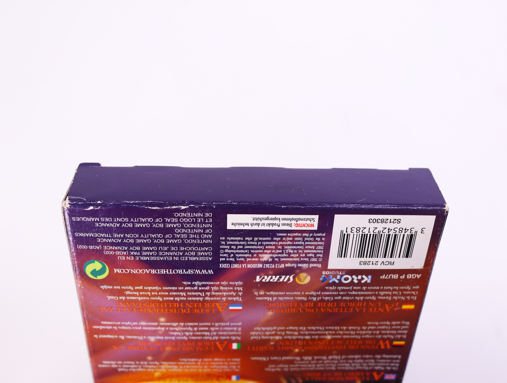 Game Boy Advance - The Legend of Spyro: The Eternal Night - Boxed CIB - productfoto 7