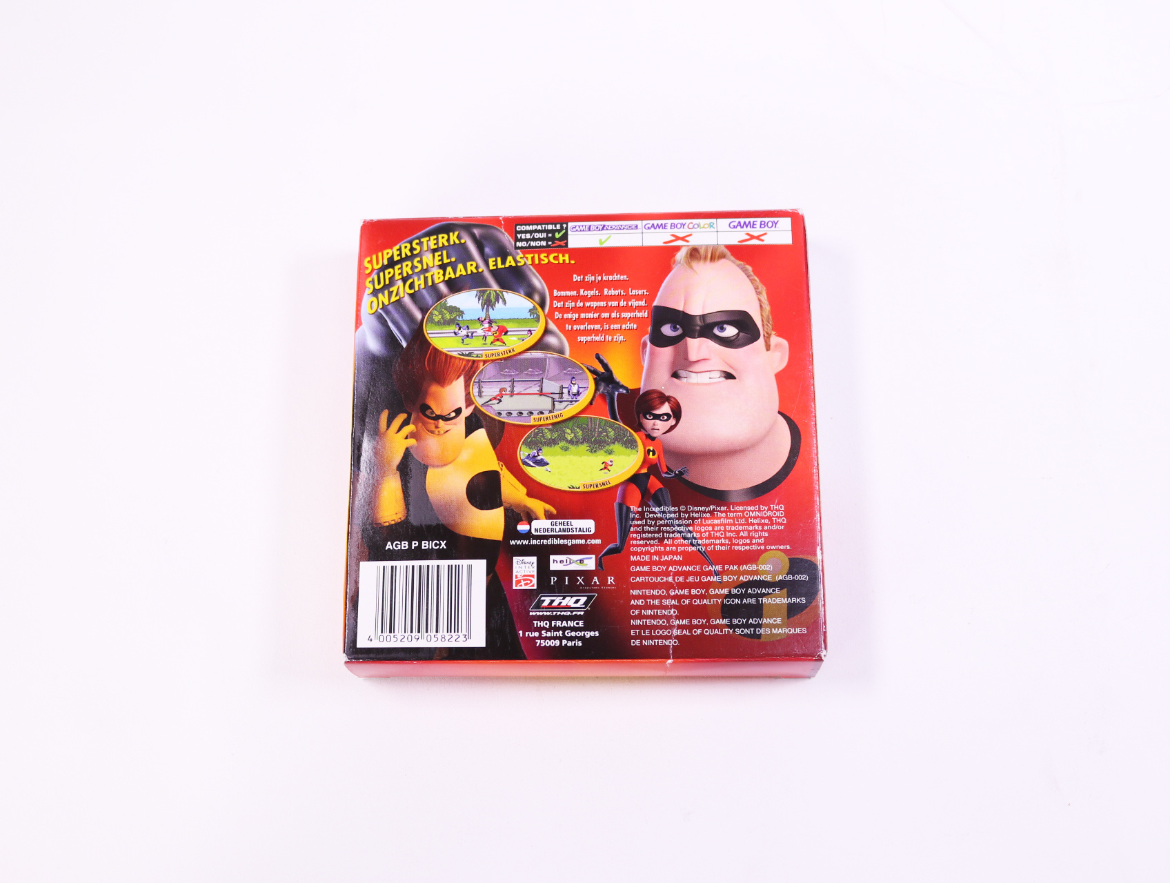 Game Boy Advance - The Incredibles - - Boxed CIB - productfoto 2