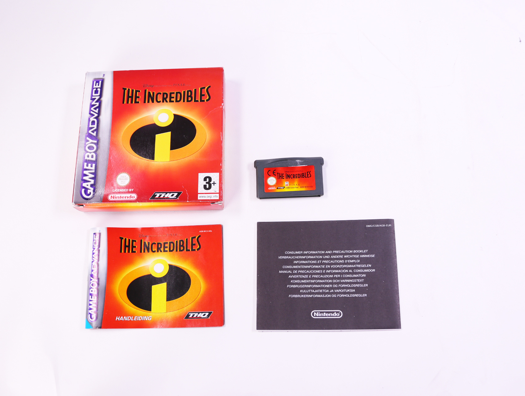 Game Boy Advance - The Incredibles - - Boxed CIB - productfoto 9