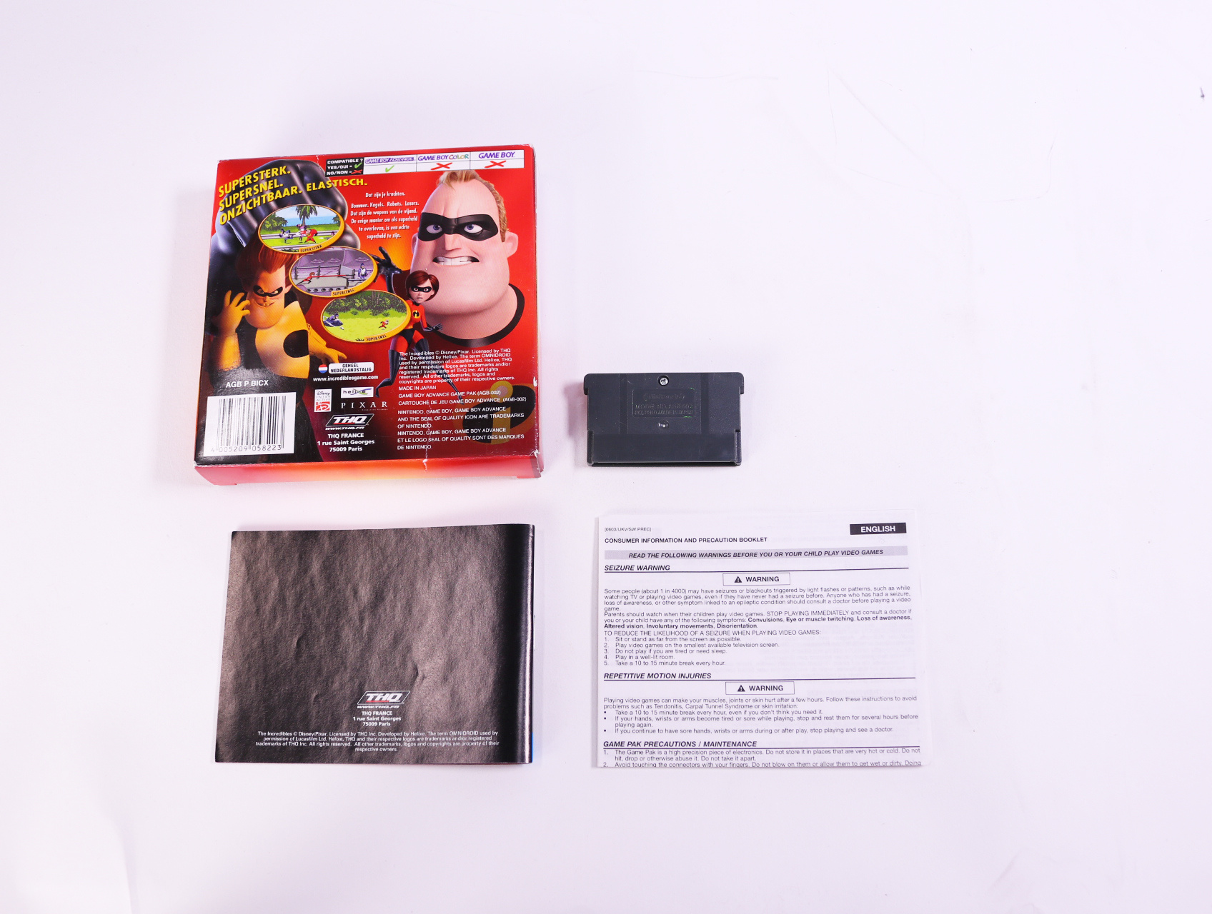 Game Boy Advance - The Incredibles - - Boxed CIB - productfoto 10