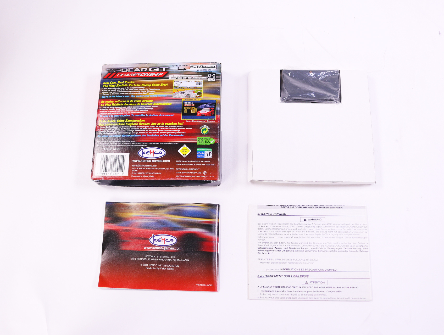 Game Boy Advance - Top Gear GT Championship - Boxed CIB - productfoto 10
