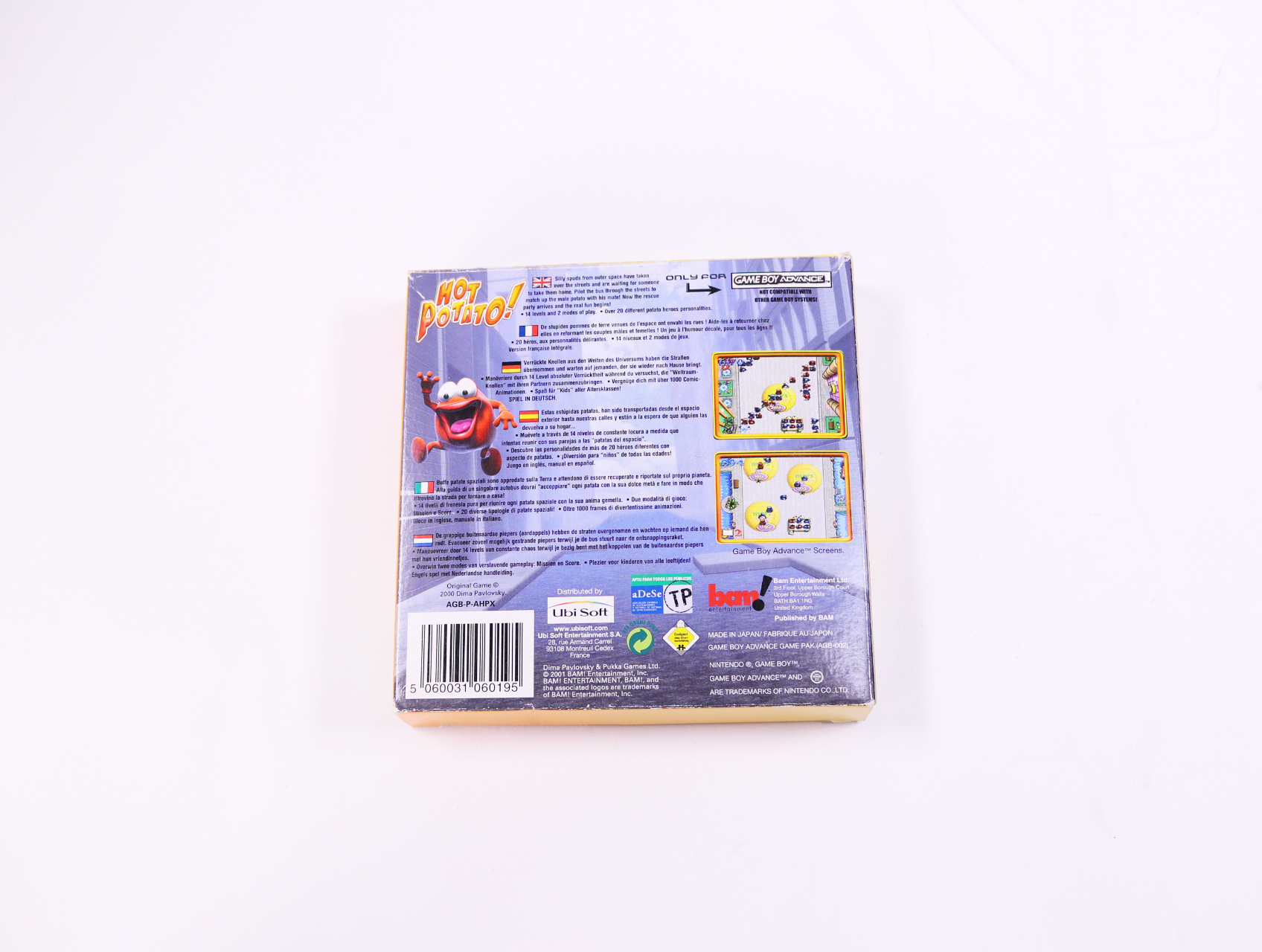 Game Boy Advance - Hot Potato! - Boxed CIB - productfoto 2