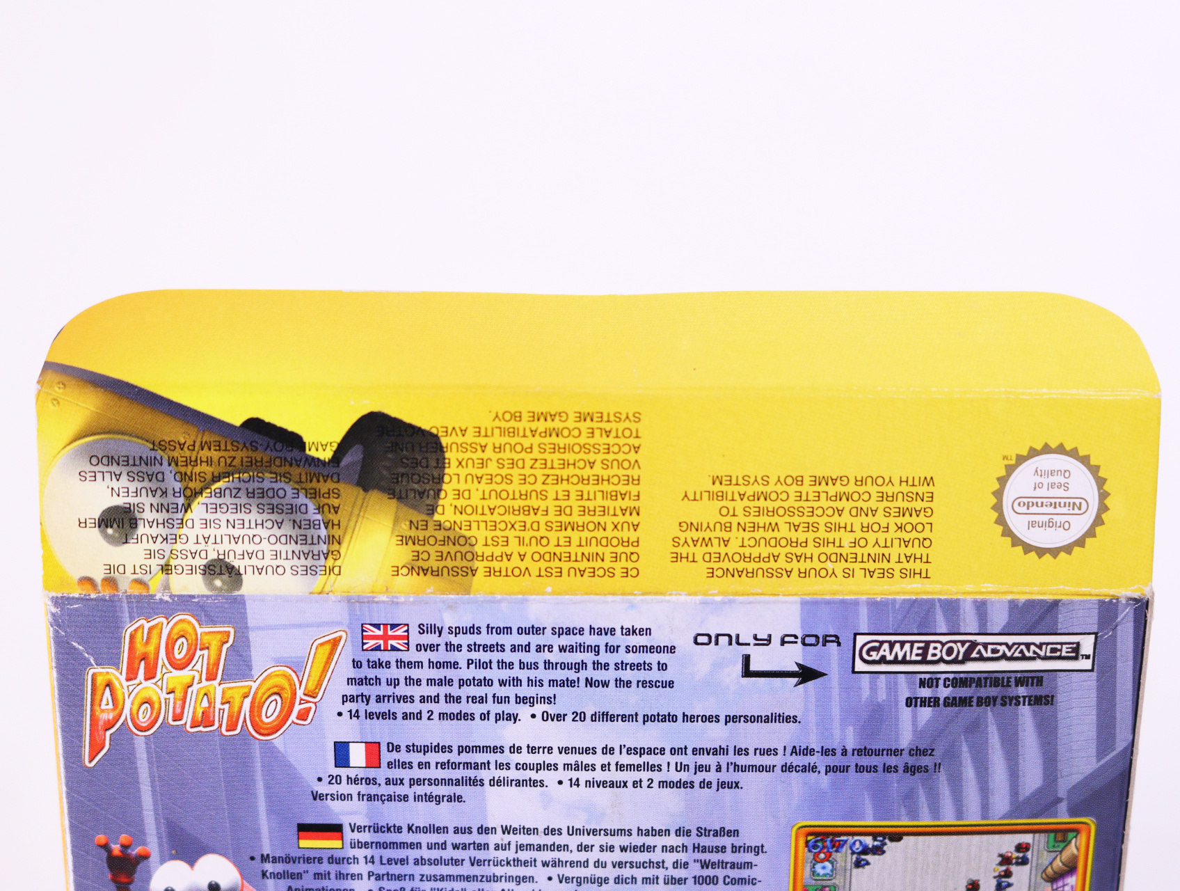 Game Boy Advance - Hot Potato! - Boxed CIB - productfoto 6