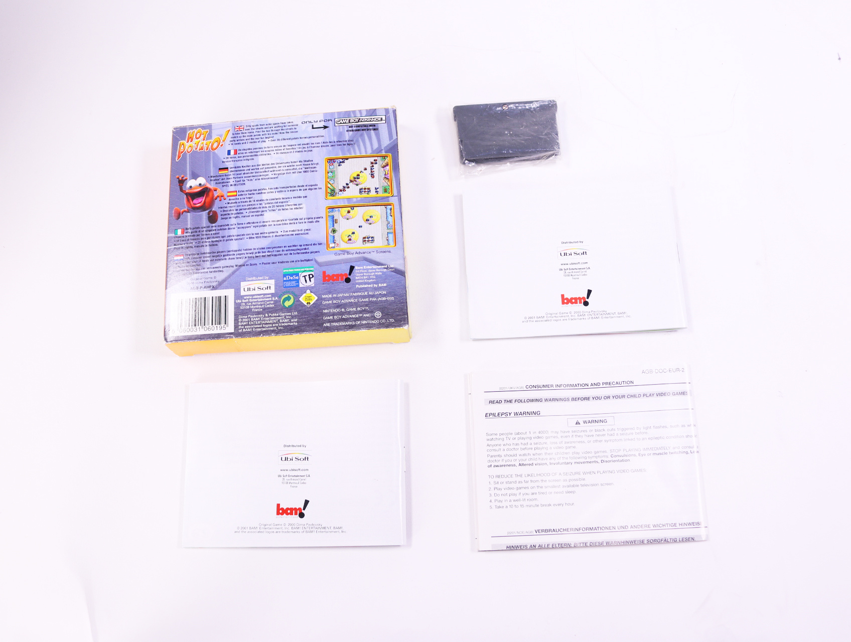 Game Boy Advance - Hot Potato! - Boxed CIB - productfoto 10