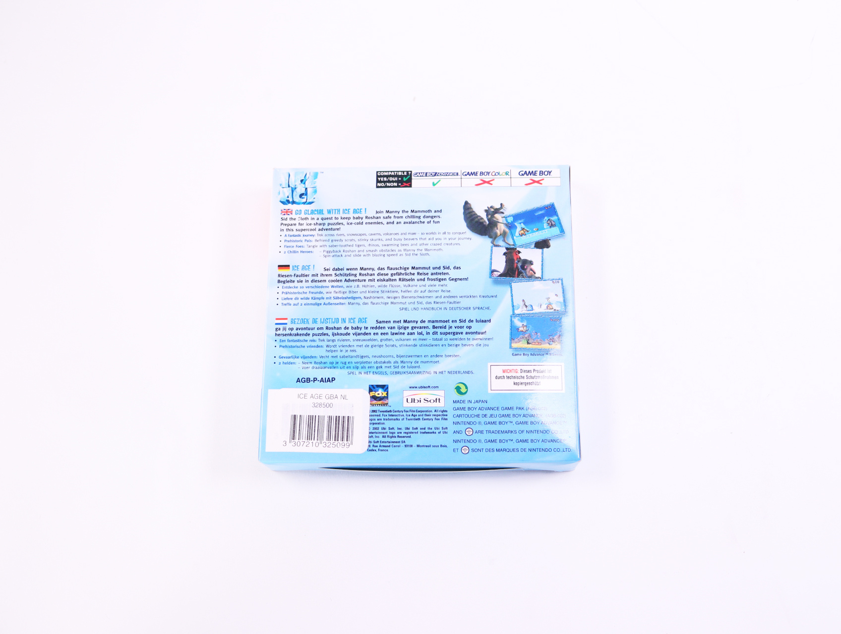 Game Boy Advance - Ice Age - Boxed CIB - productfoto 2
