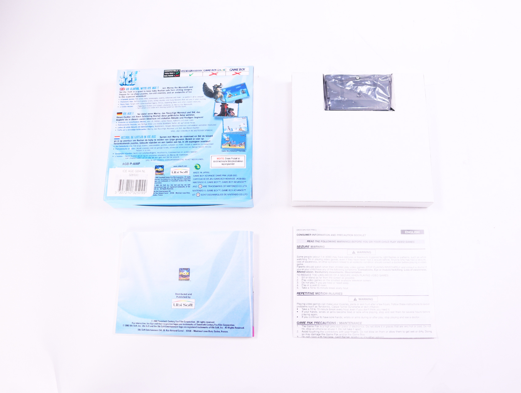 Game Boy Advance - Ice Age - Boxed CIB - productfoto 10