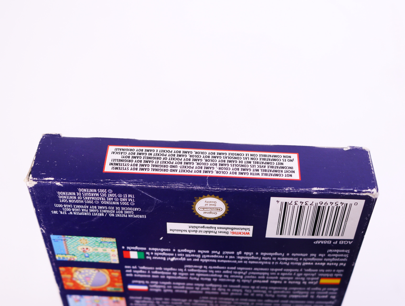 Game Boy Advance - Mario Party Advance - Boxed CIB - productfoto 8