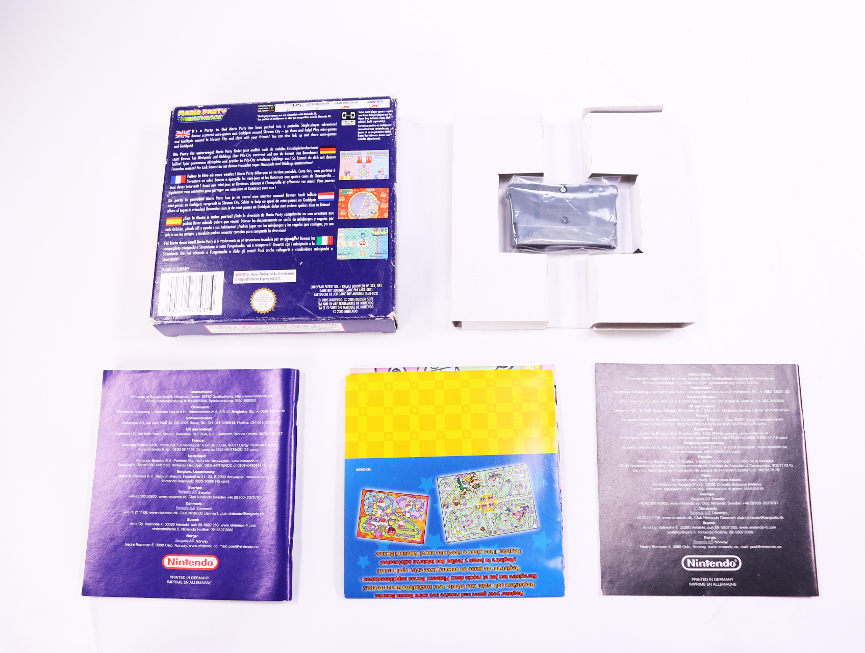 Game Boy Advance - Mario Party Advance - Boxed CIB - productfoto 10