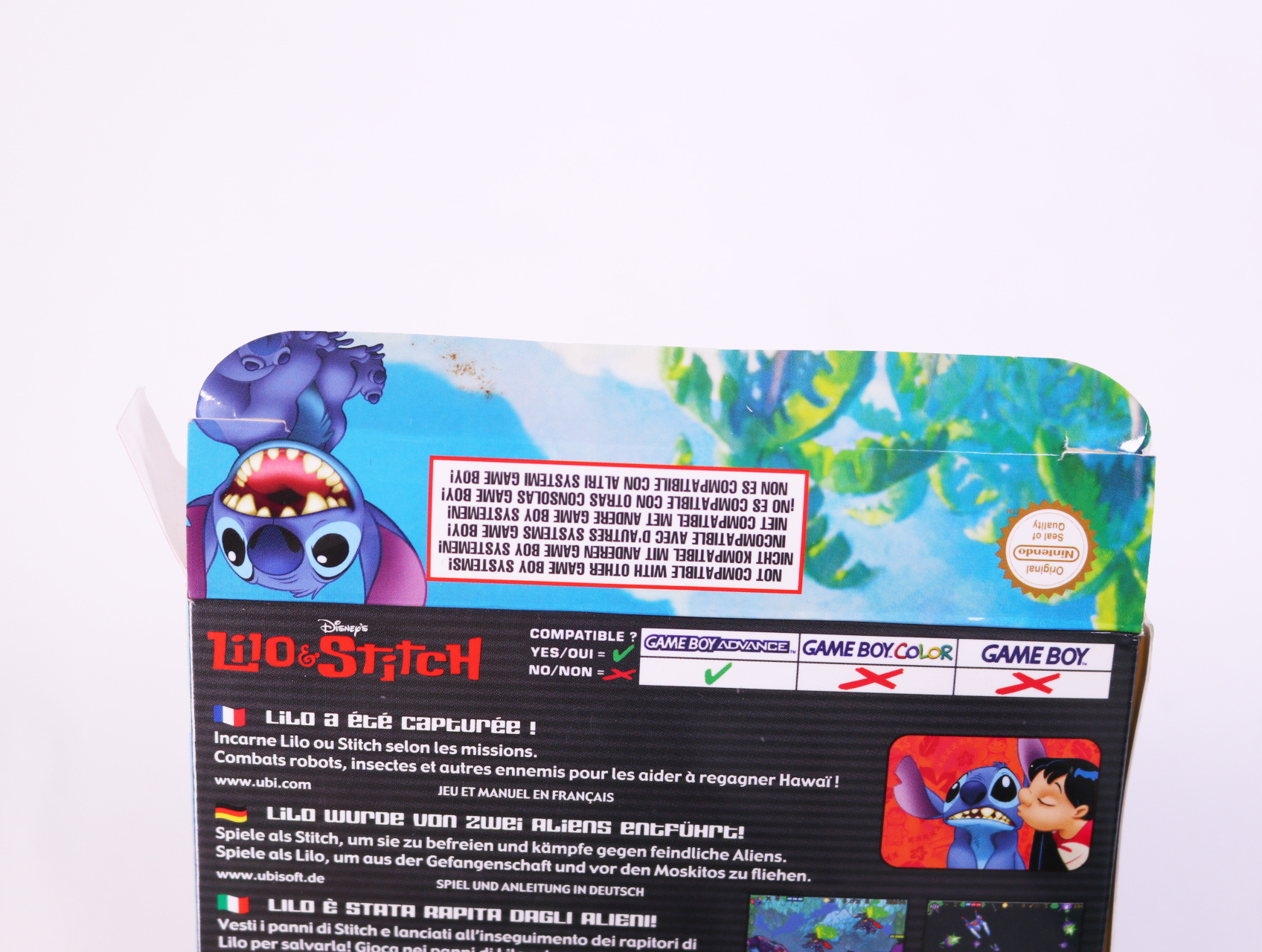 Game Boy Advance - Lilo & Stitch - Boxed CIB - productfoto 6