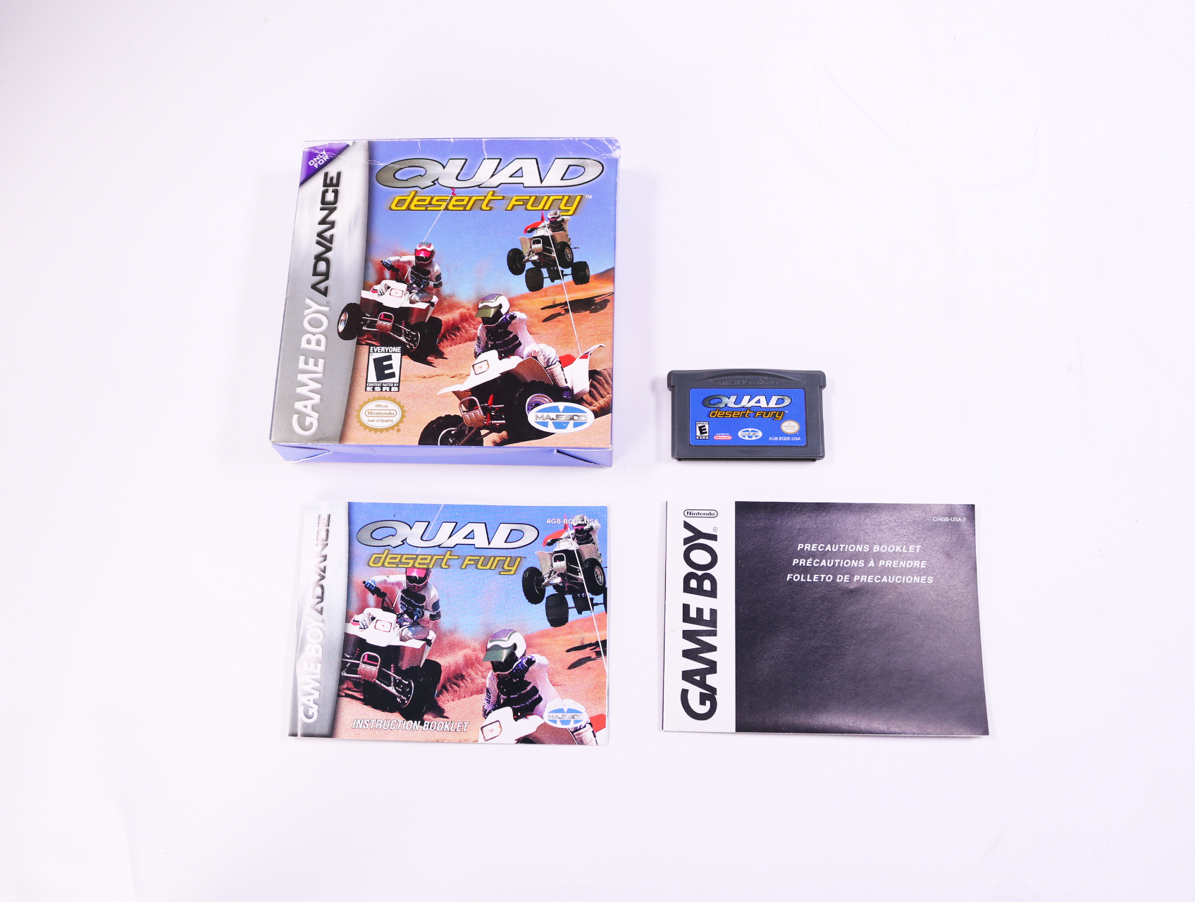 Game Boy Advance - Quad Desert Fury - USA - Boxed CIB - Skyworks Technologies - productfoto 5