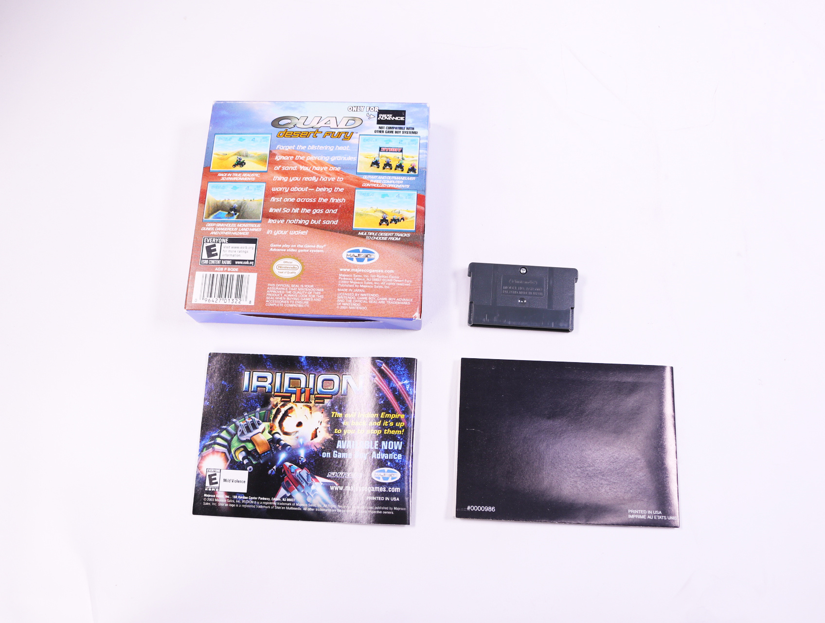 Game Boy Advance - Quad Desert Fury - USA - Boxed CIB - Skyworks Technologies - productfoto 6