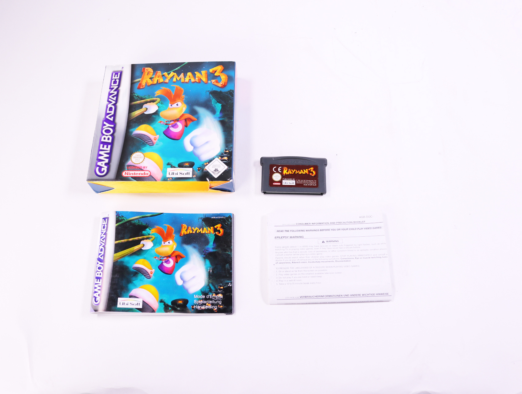 Game Boy Advance - Rayman 3 - Boxed CIB - productfoto 9