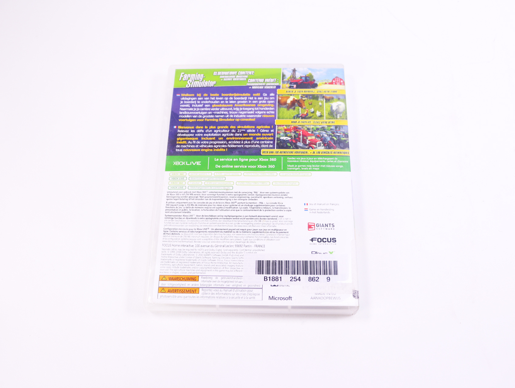 Xbox 360 - Farming Simulator - productfoto 3