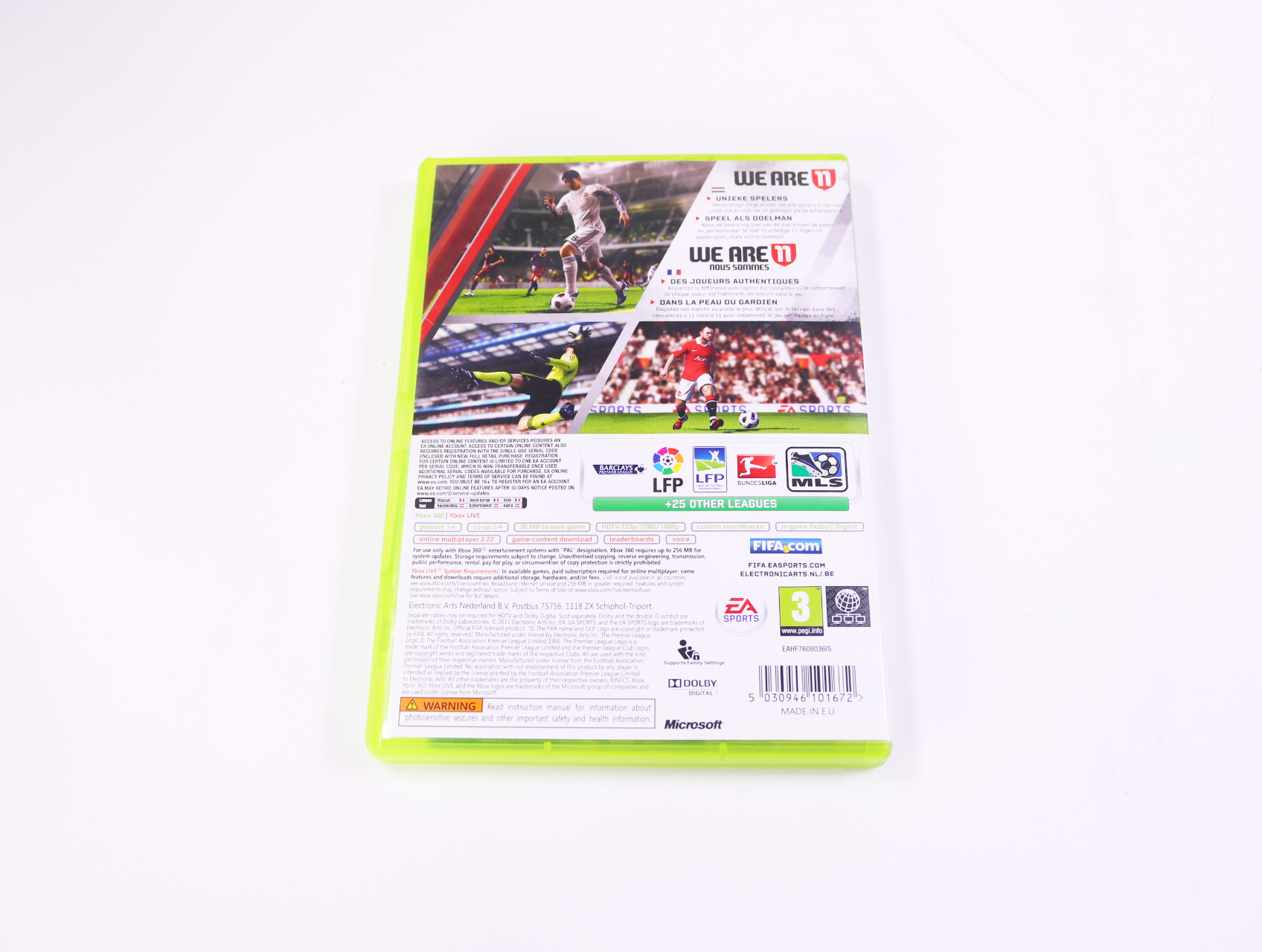 Xbox 360 - FIFA 11 - productfoto 3
