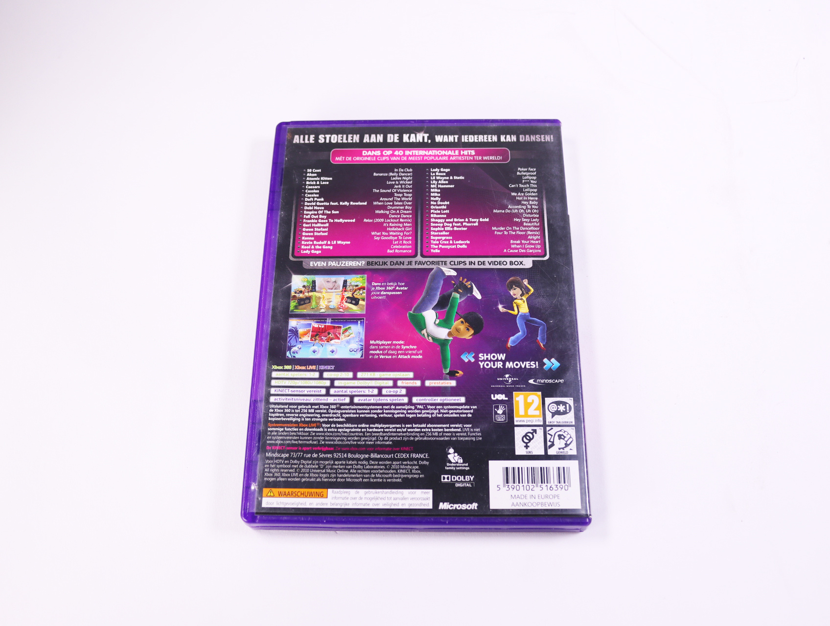 Xbox 360 - Dance Paradise - productfoto 3