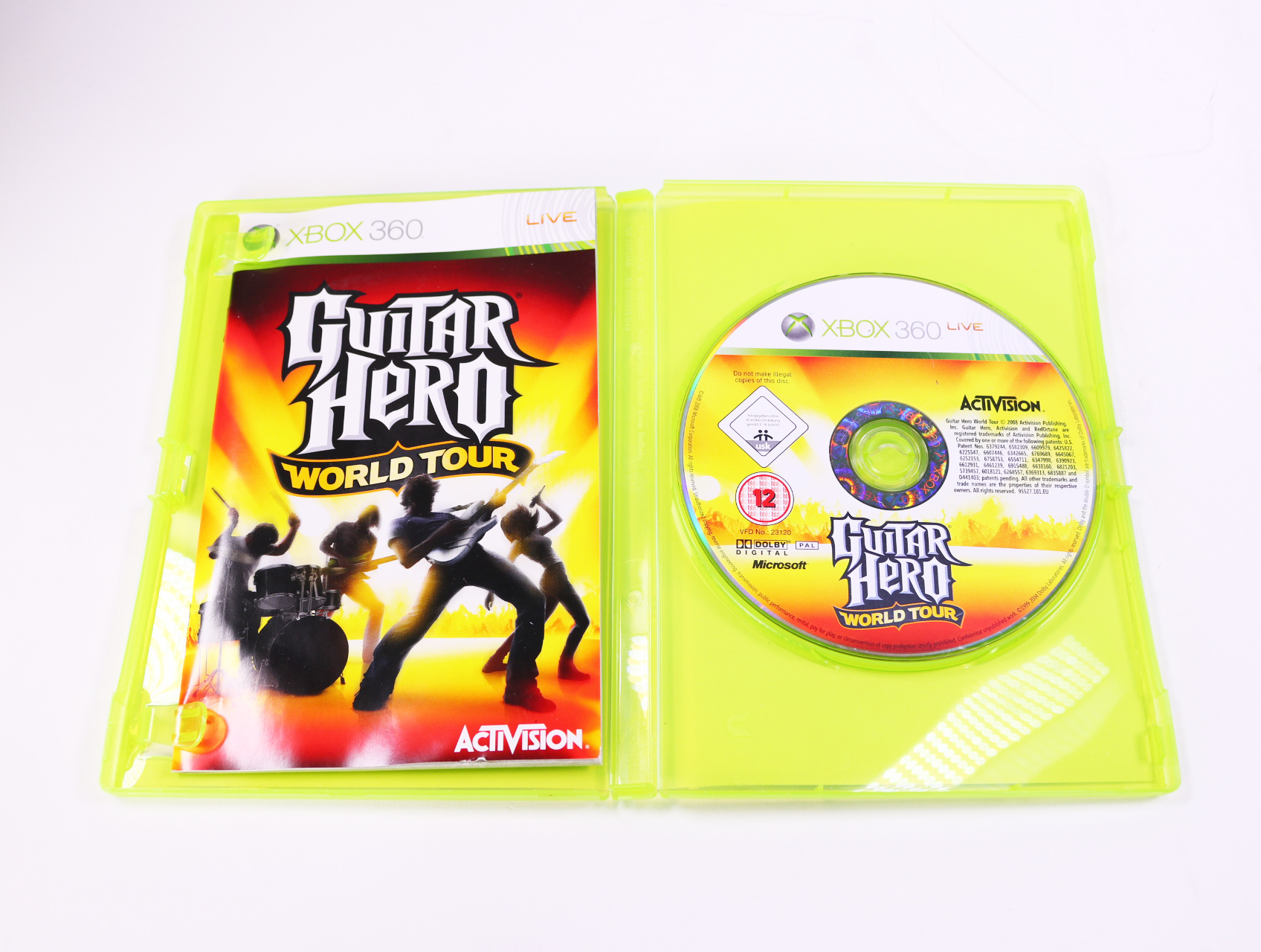 Xbox 360 - Guitar Hero World Tour - productfoto 2