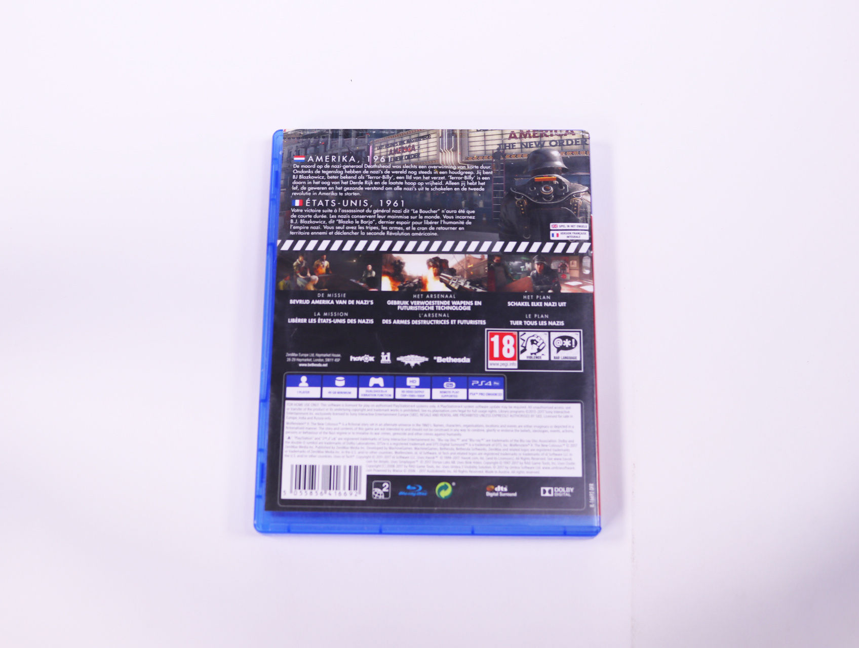 PlayStation 4 - Wolfenstein II [Gebruikt] - Gebruikt - productfoto 2
