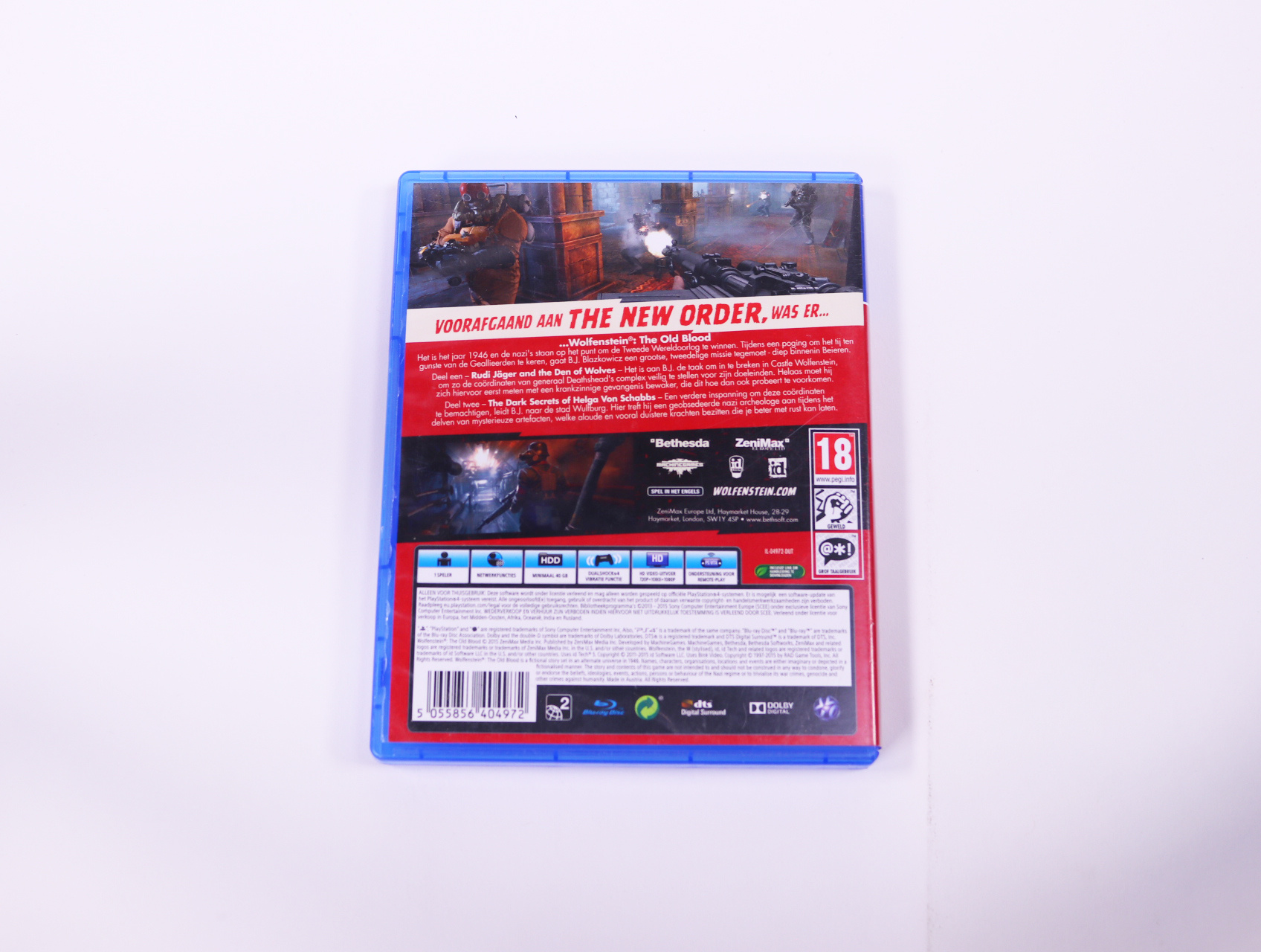 PlayStation 4 - Wolfenstein The Old Blood [Gebruikt] - Gebruikt - productfoto 2