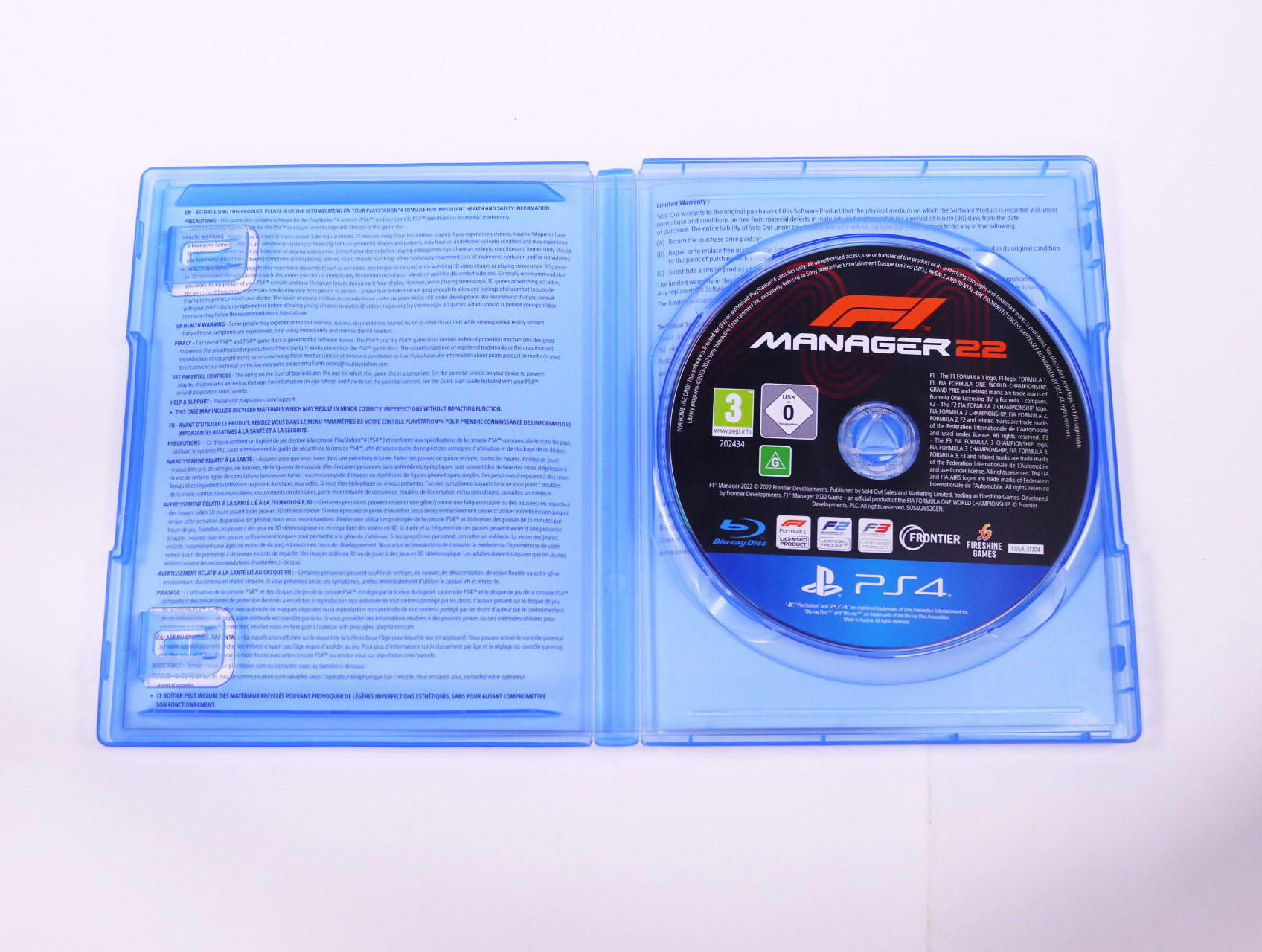 PlayStation 4 - F1 Manager 22 [Gebruikt] - Gebruikt - productfoto 3