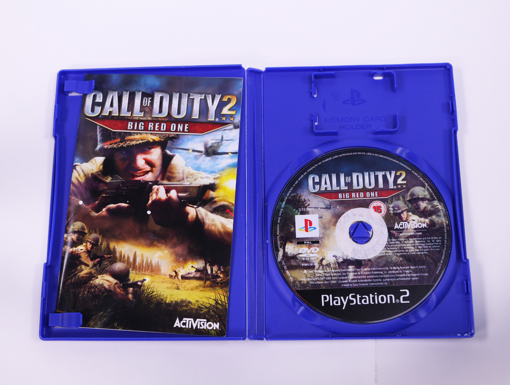 PlayStation 2 - Call of Duty 2: Big Red One - productfoto 3