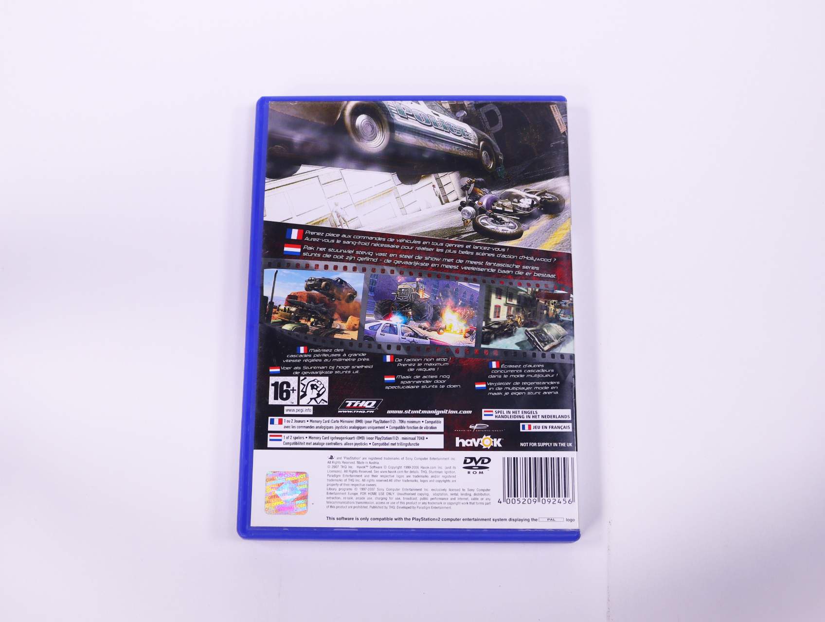 PlayStation 2 - Stuntman: Ignition - productfoto 2