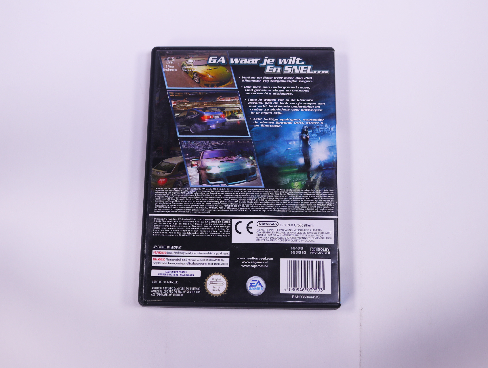 GameCube - Need for Speed: Underground 2 - productfoto 2