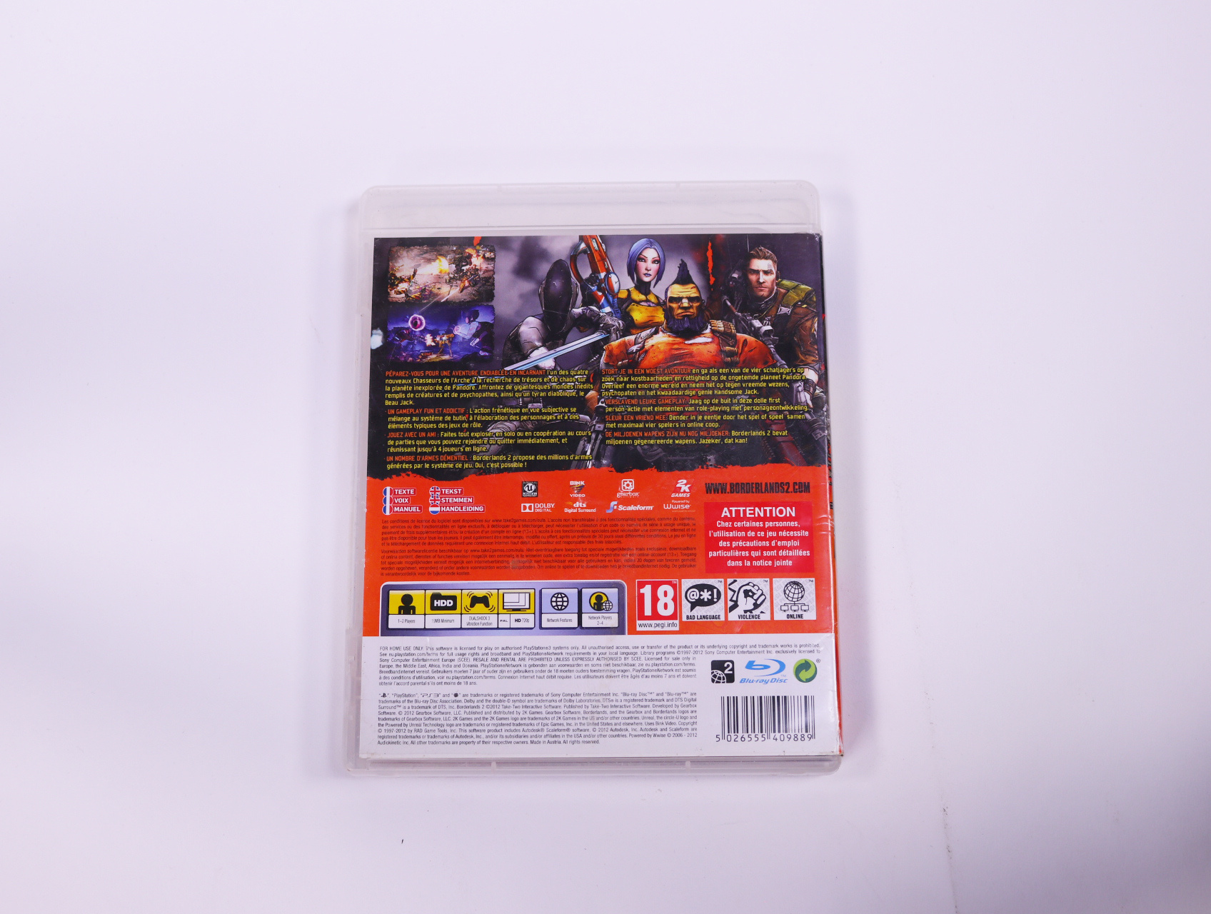 PlayStation 3 - Borderlands 2 [No Manual] - productfoto 2