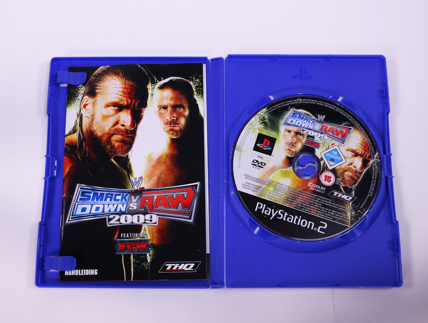 PlayStation 2 - WWE SmackDown vs. Raw 2009 - productfoto 3