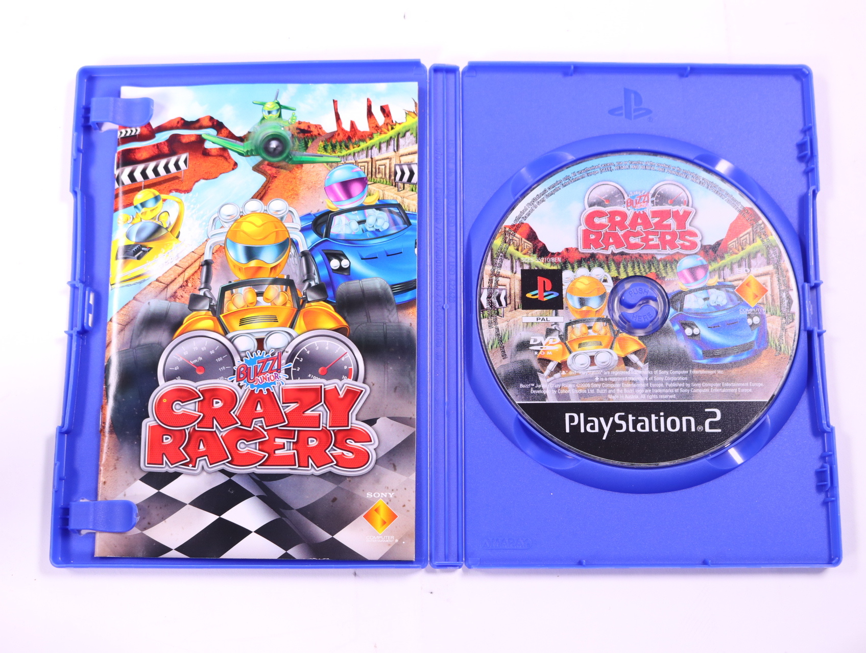 PlayStation 2 - Buzz! Junior: Crazy Racers - productfoto 3