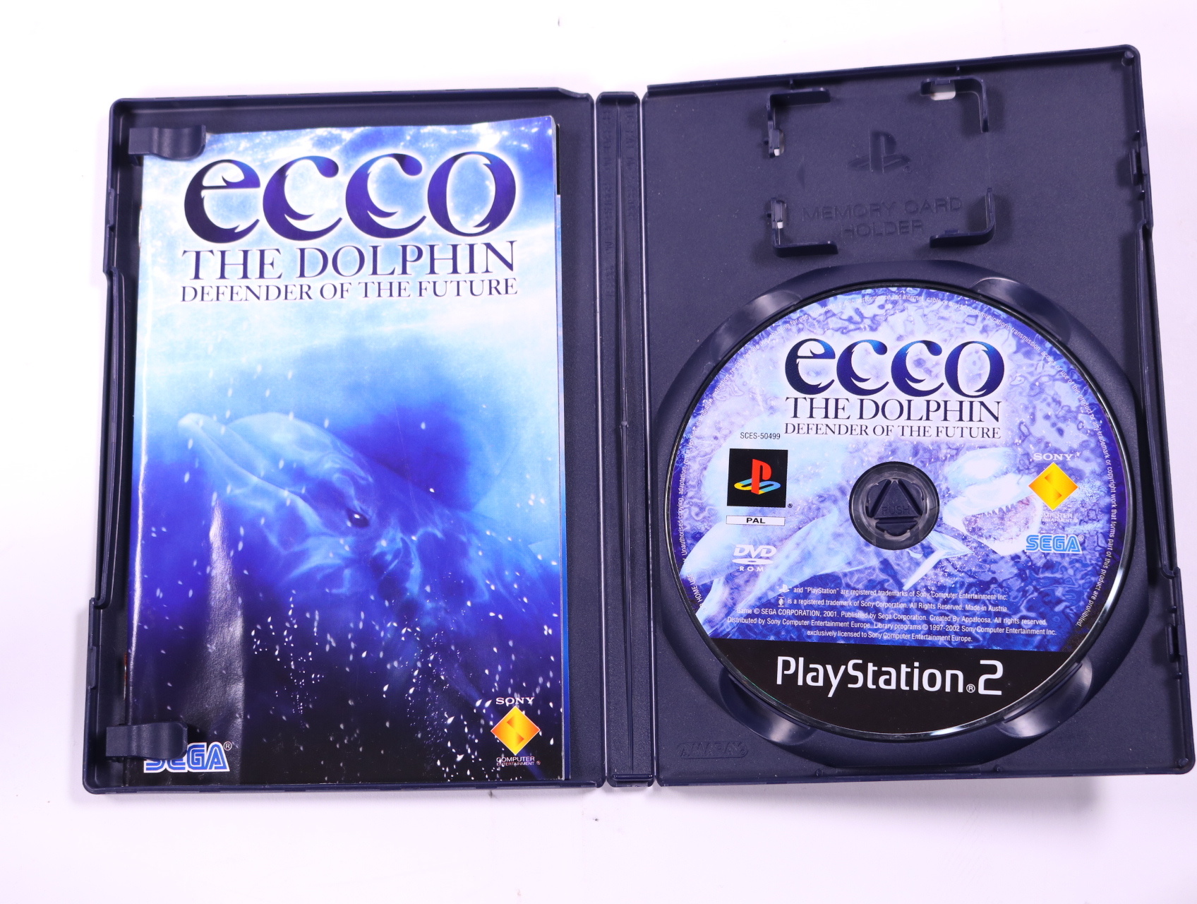 PlayStation 2 - Ecco the Dolphin: Defender of the Future - productfoto 3