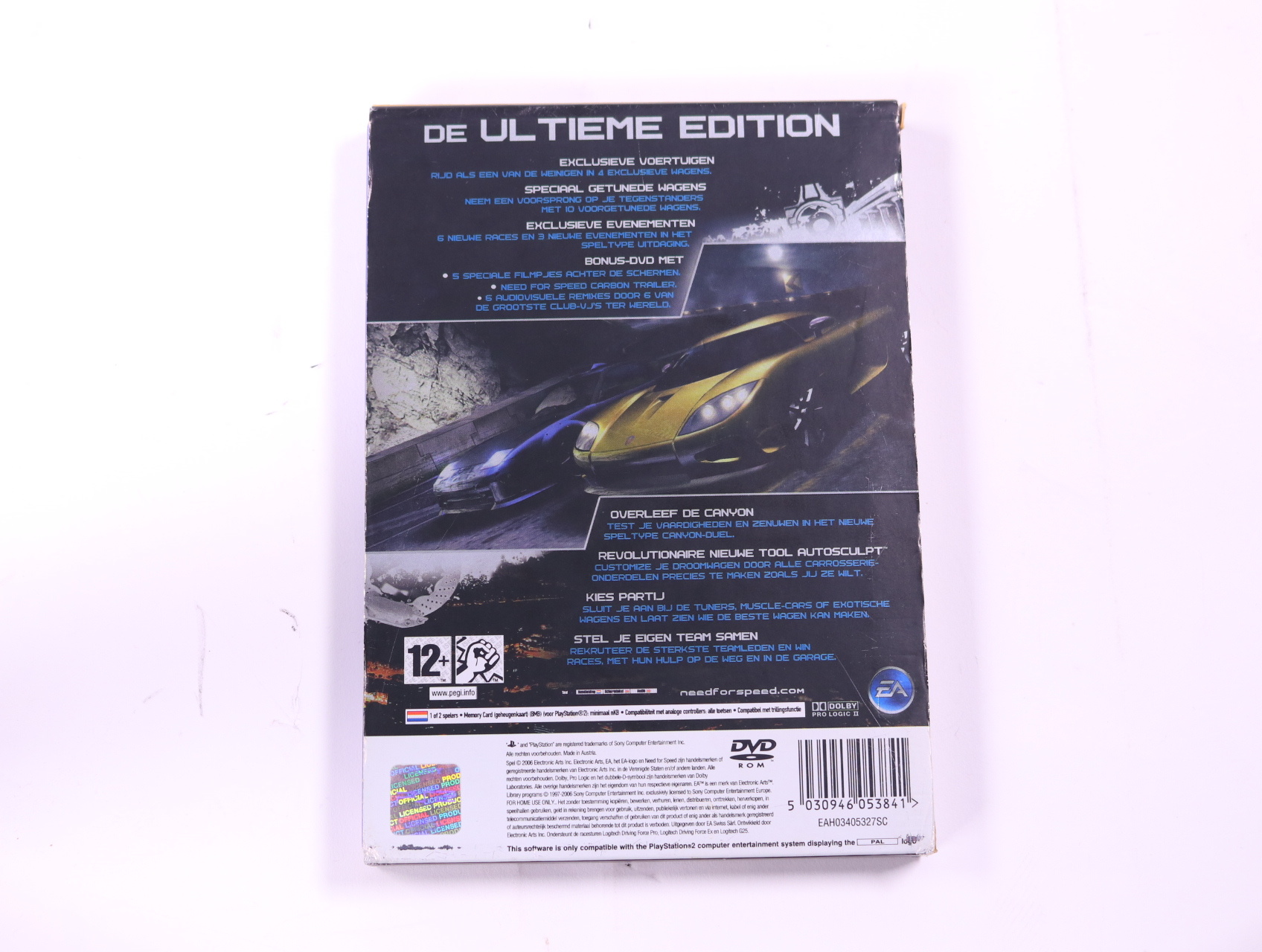 PlayStation 2 - Need for Speed Carbon [Collector's Edition] - productfoto 2