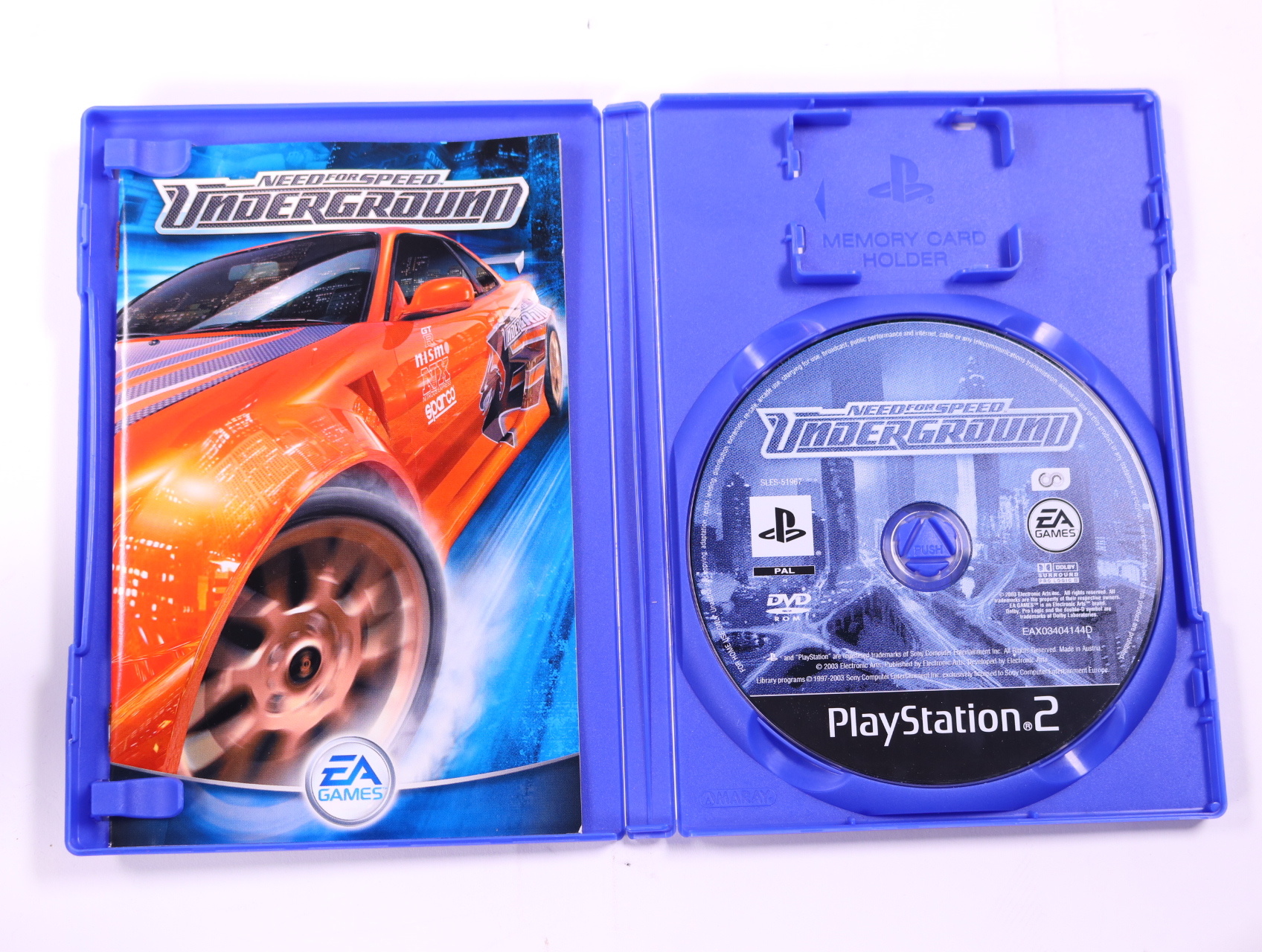 PlayStation 2 - Need for Speed: Underground - productfoto 3
