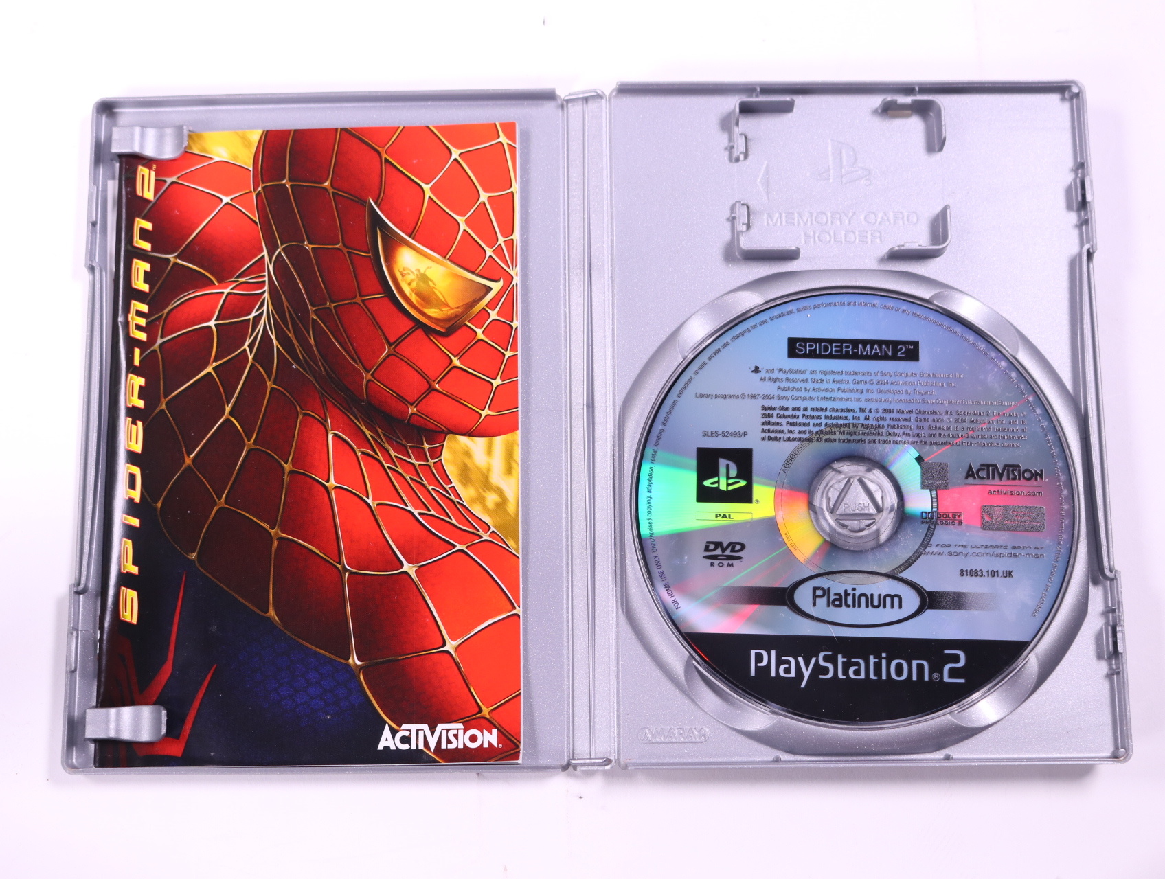 PlayStation 2 - Spider-Man 2 [Platinum Hits] - productfoto 3