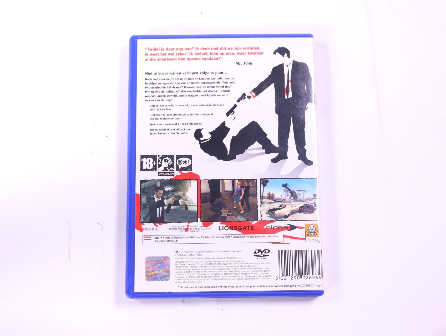 PlayStation 2 - Reservoir Dogs - Volatile Games - productfoto 2