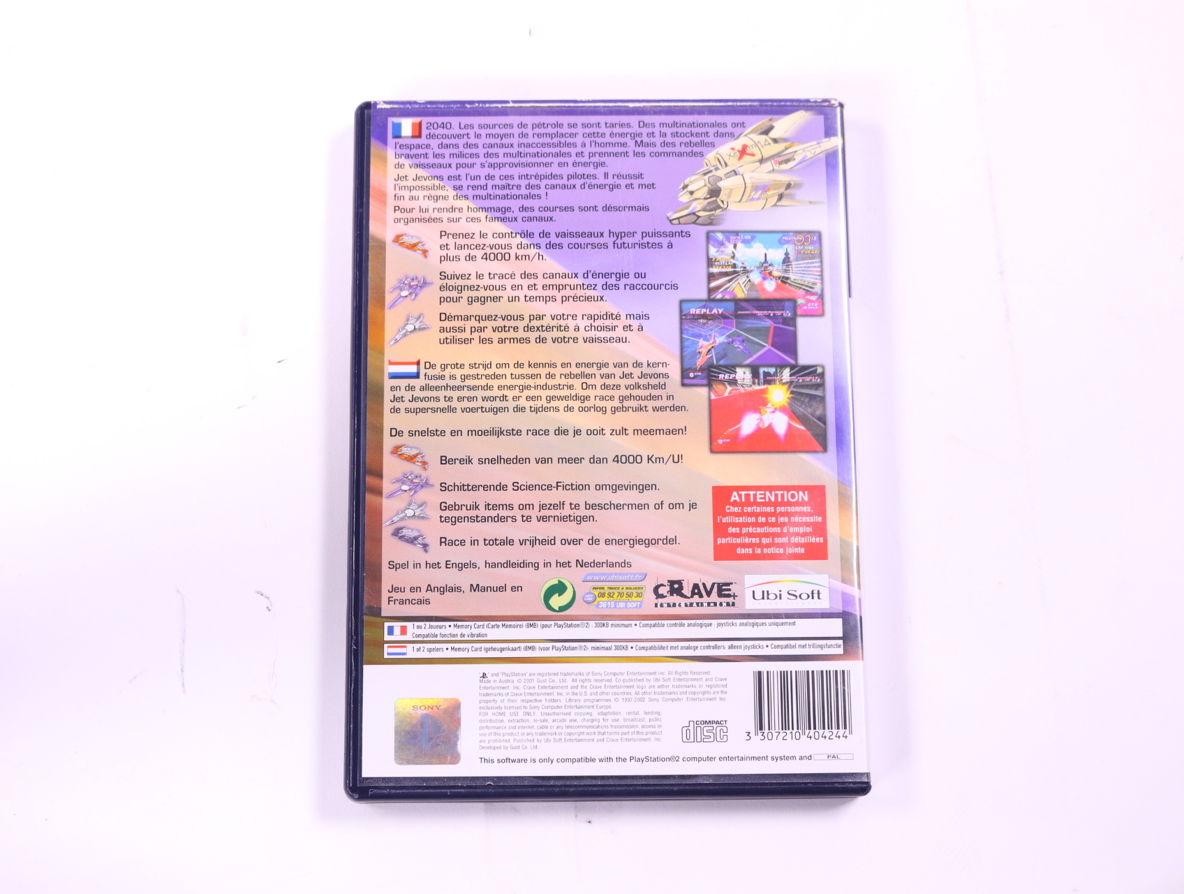 PlayStation 2 - Jet Ion GP - productfoto 2