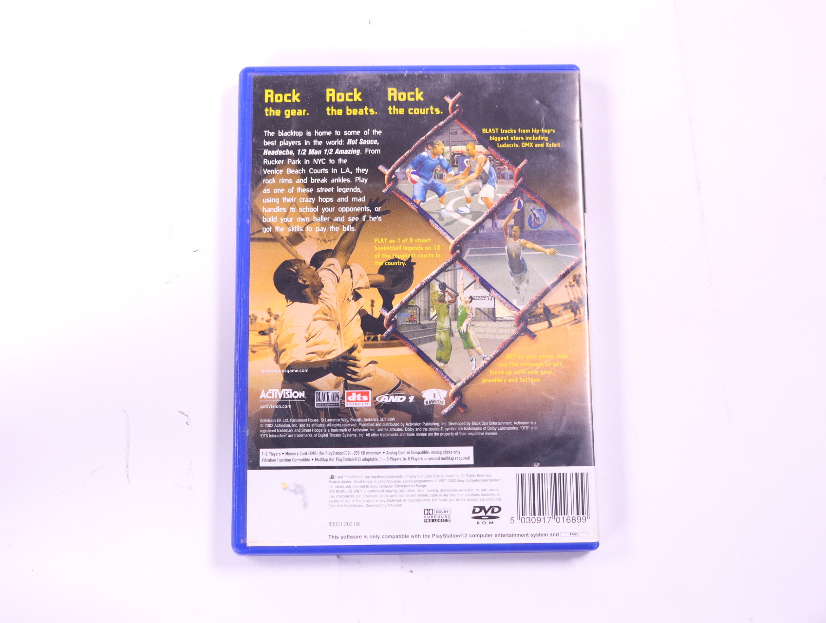 PlayStation 2 - Street Hoops - productfoto 2