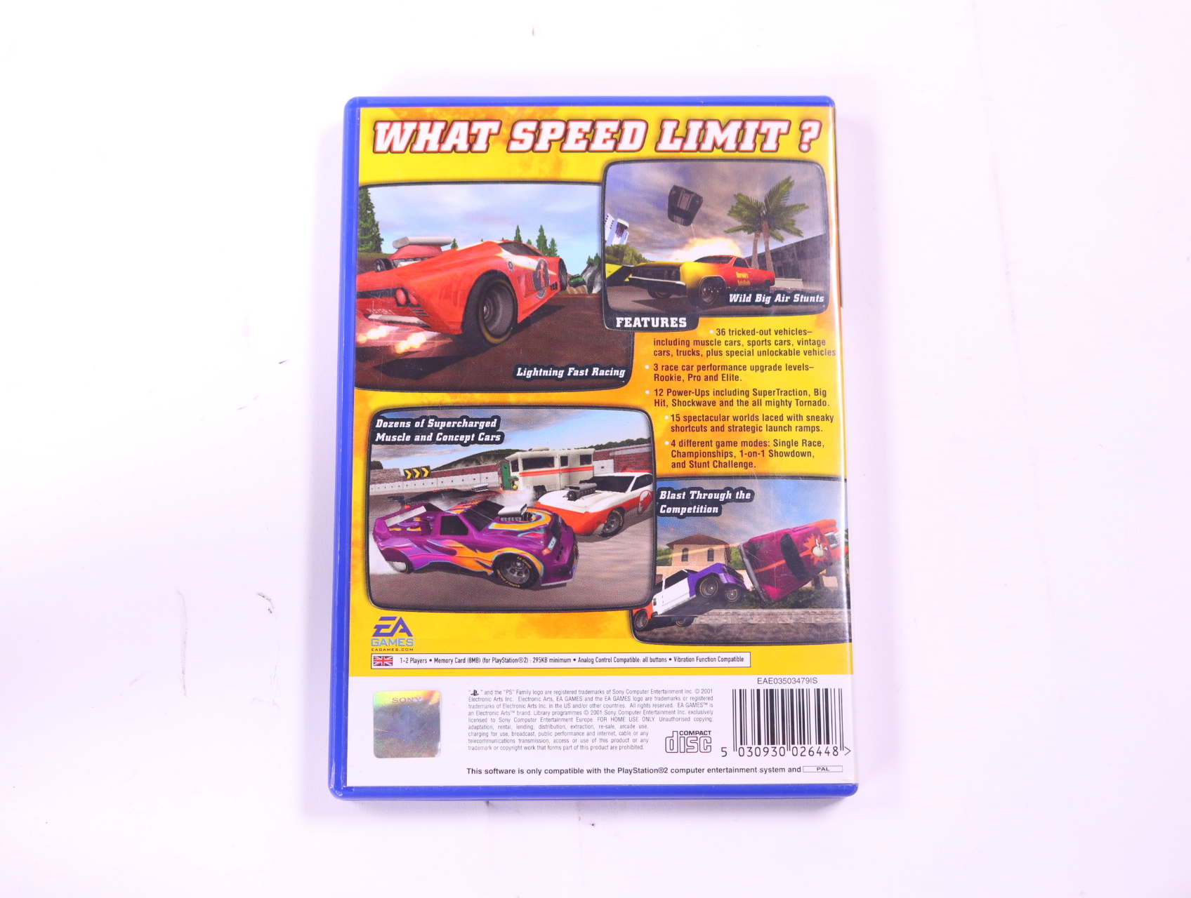PlayStation 2 - Rumble Racing - productfoto 2