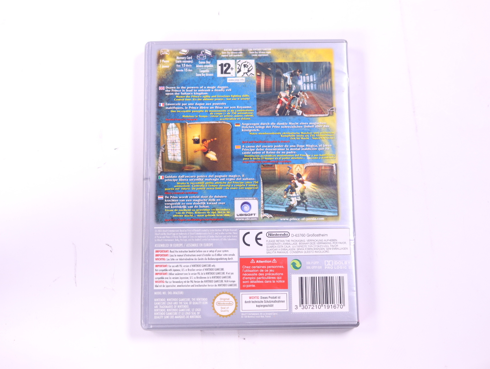 GameCube - Prince of Persia: The Sands of Time [Players Choice] - productfoto 2