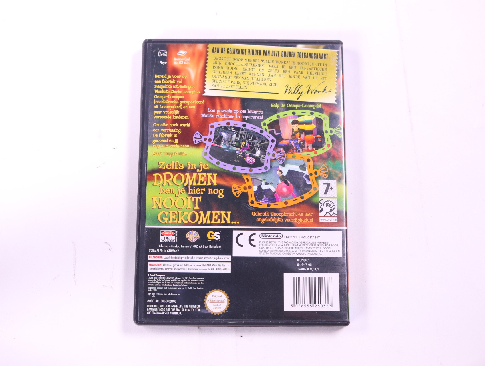 GameCube - Charlie and the Chocolate Factory - productfoto 2