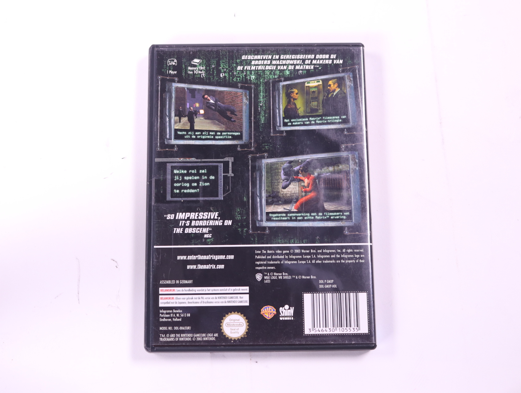 GameCube - Enter the Matrix - productfoto 2