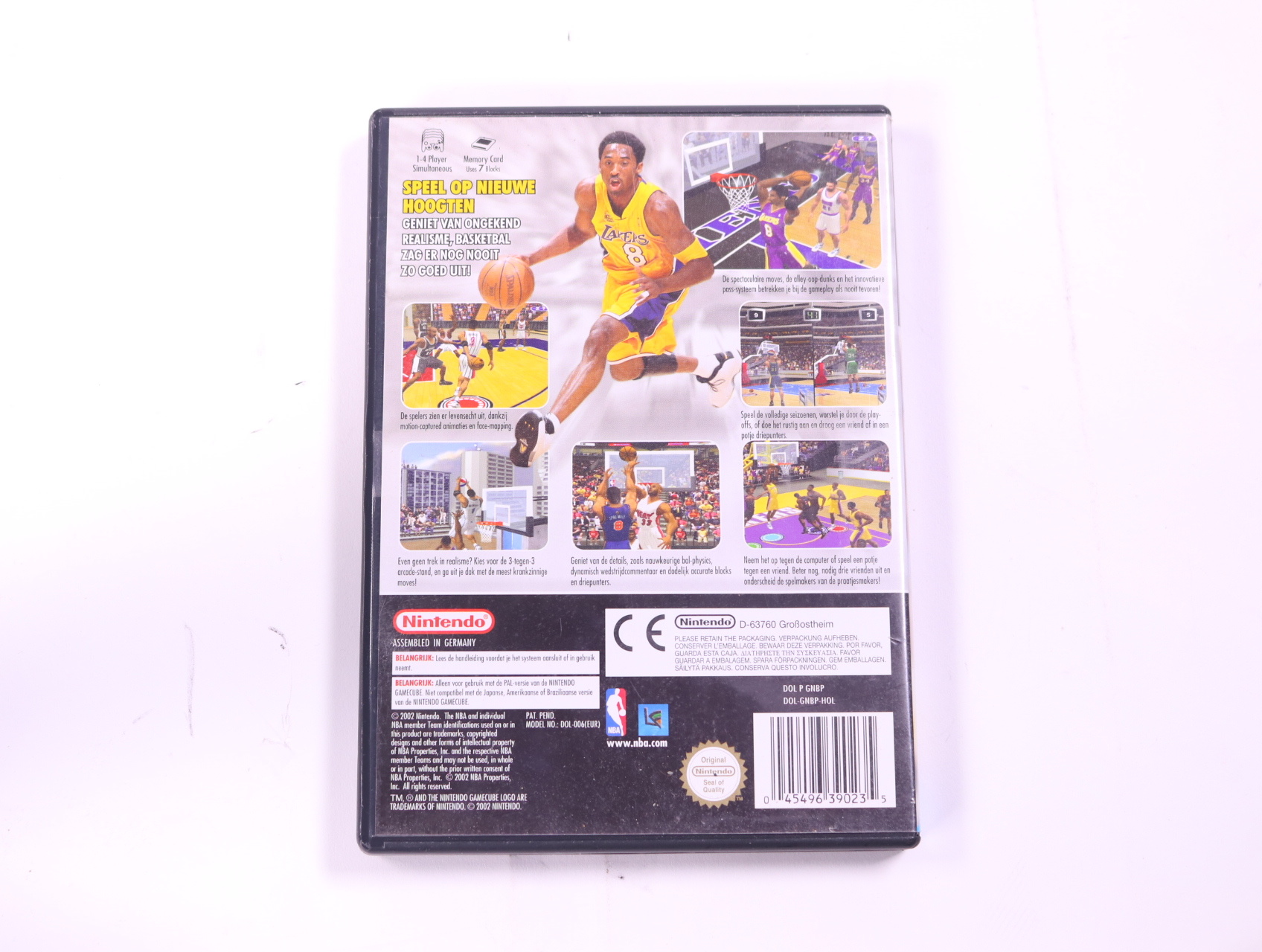 GameCube - NBA Courtside 2002 - productfoto 2