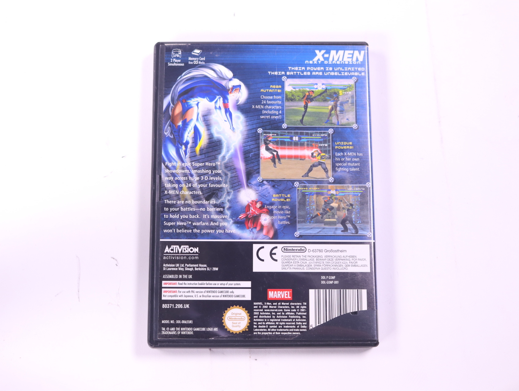 GameCube - X-Men: Next Dimension - productfoto 2