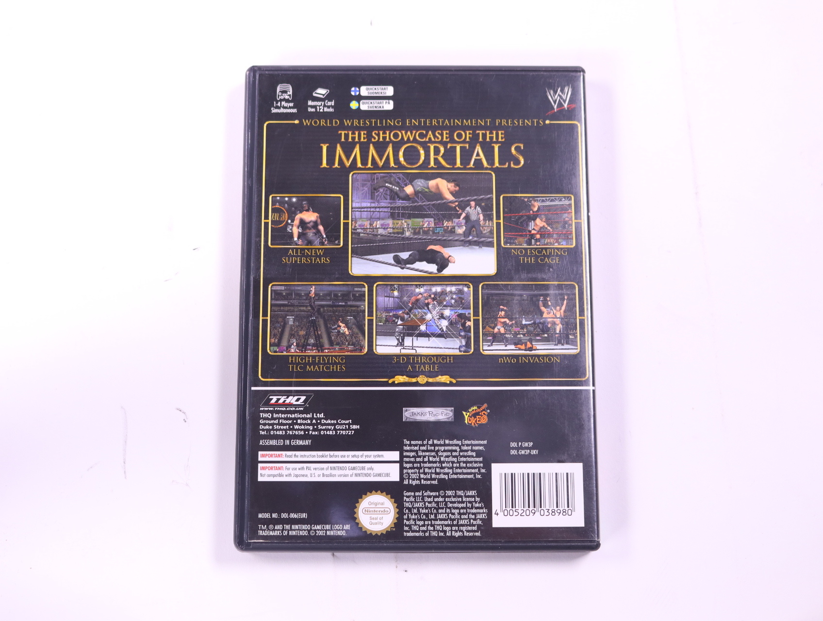 GameCube - WWE WrestleMania X8 - productfoto 2