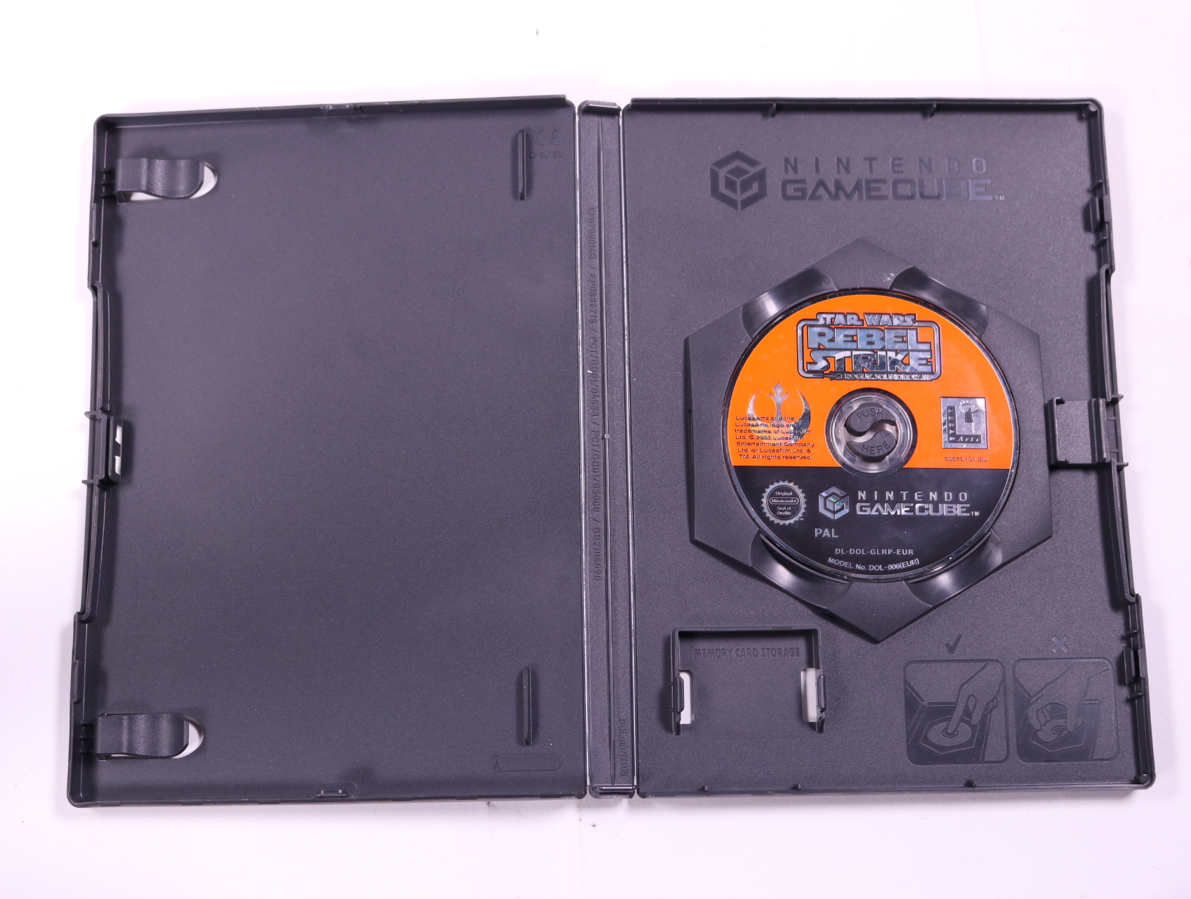 GameCube - Star Wars Rogue Squadron III: Rebel Strike - productfoto 3