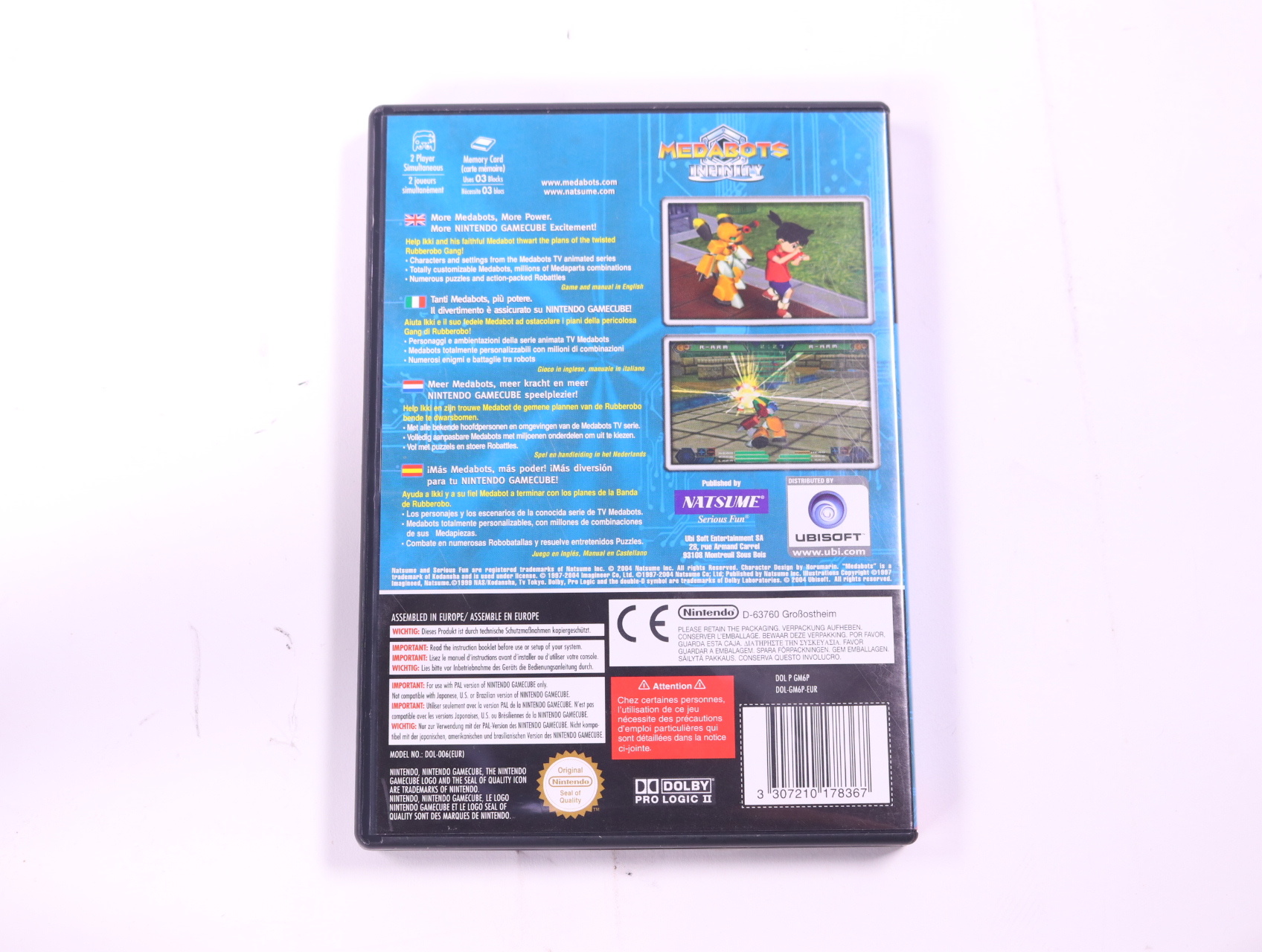 GameCube - Medabots Infinity - productfoto 2