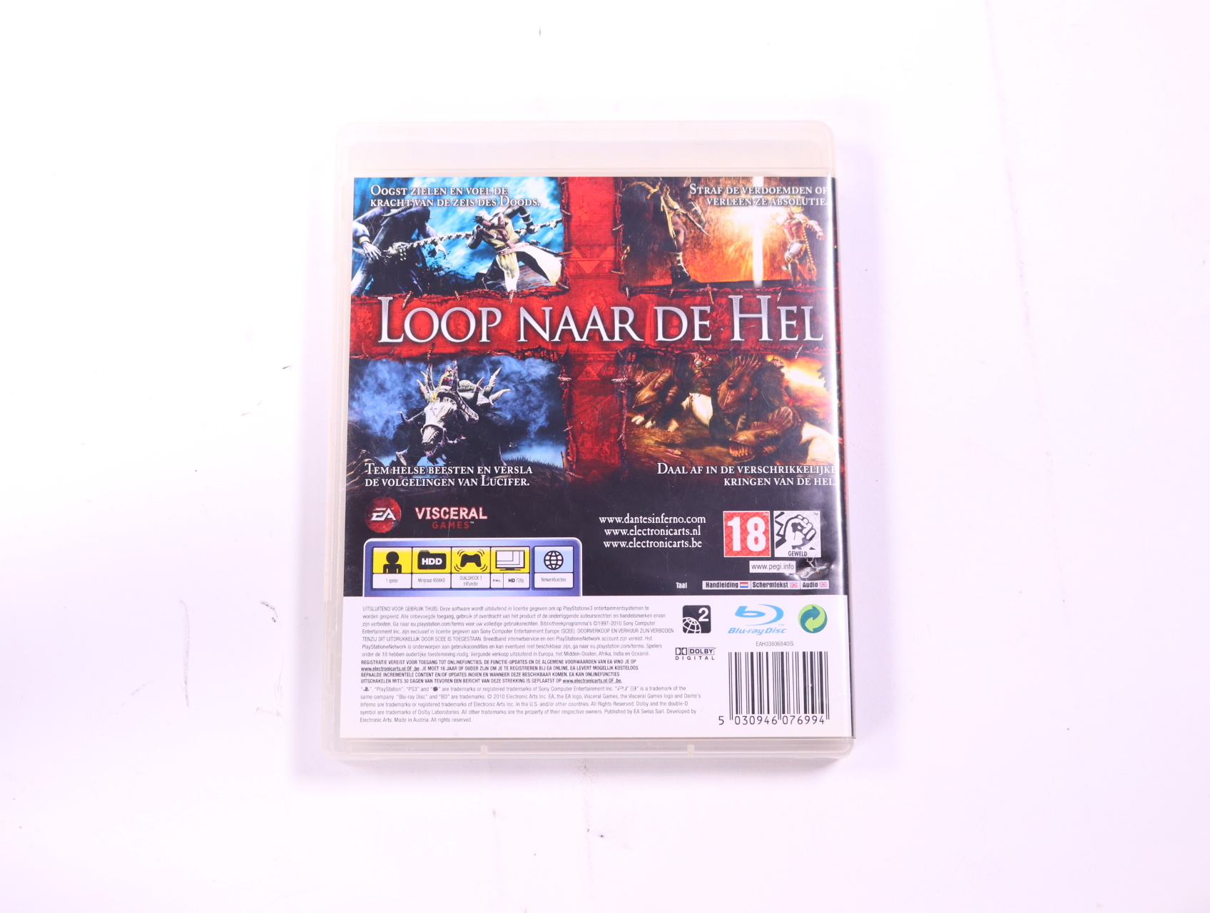PlayStation 3 - Dante's Inferno - productfoto 2